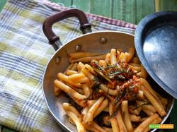 caserecce al ragù di agretti