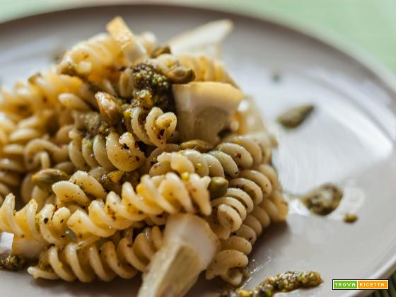 fusilli pistacchi e limone