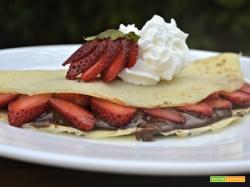 Ricetta crepes dolci alla nutella