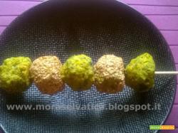 POLPETTE DI CECI E CIME DI RAPA