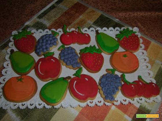 Biscotti a forma di frutta...