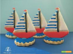 Biscotti barca a vela in 3D