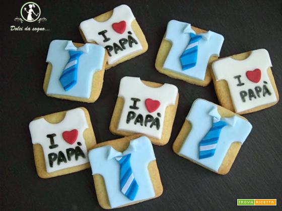 Biscotti per la festa del papà