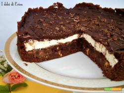 Cheesecake al triplo cioccolato