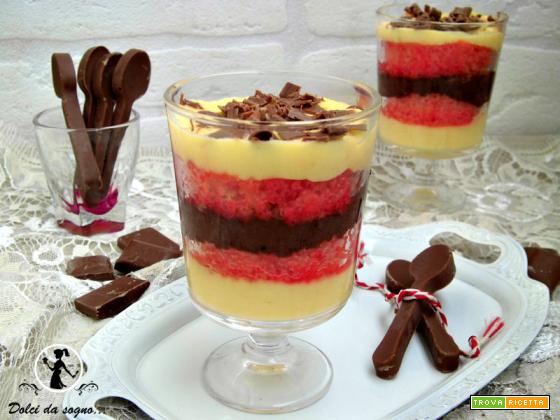 Zuppa inglese in coppe
