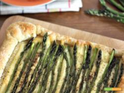 Sfogliata di asparagi e groviera