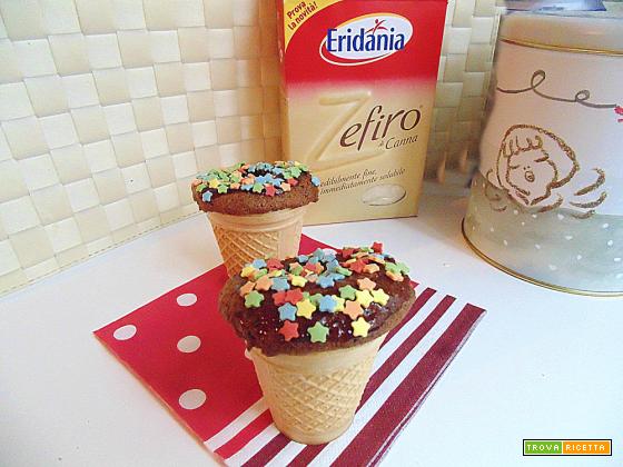 Gela muffin al cioccolato| Ricetta golosa con Zefiro