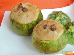 Zucchine ripiene di salmone
