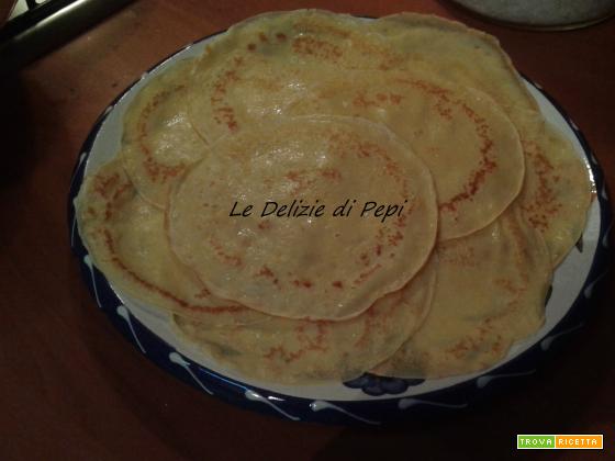 Crepes - ricetta base