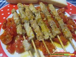 
Arrosticini al pomodoro