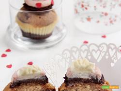 MUFFIN AI TRE GUSTI, VANIGLIA, CILIEGIE E CACAO