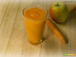 Frullato della salute con mela e carota