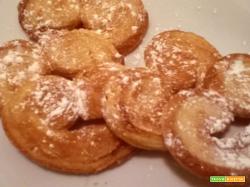 ventagli pasta sfoglia dolce