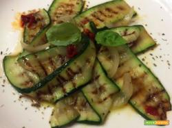 Zucchine marinate grigliate