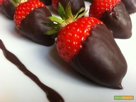 Fragole al cioccolato