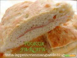 Focaccia farcita