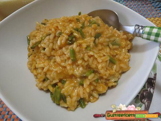 Risotto asparagi gorgonzola