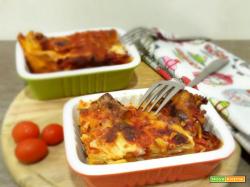 Lasagne pomodoro e basilico