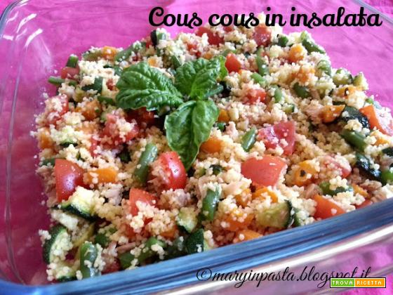 Cous cous in insalata