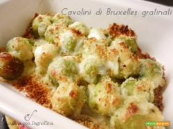 Cavolini di Bruxelles gratinati