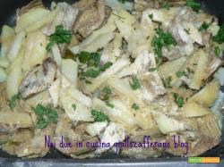 Carciofi e patate in padella