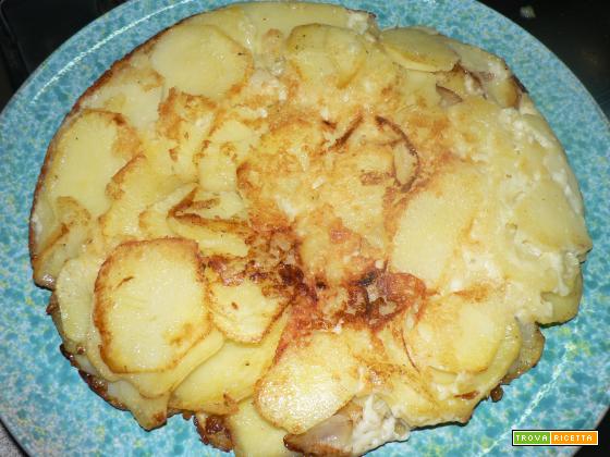 Frico con patate cipolle e formaggio-Ricetta regionale