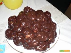 Ganache per profiteroles.