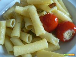 Ziti con pomodorini ripieni | Noi due in cucina