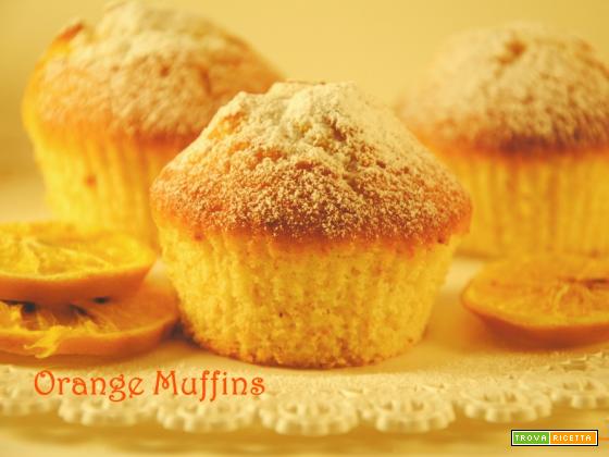 Orange Muffins morbidi e profumati