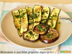 Melanzane e zucchine grigliate