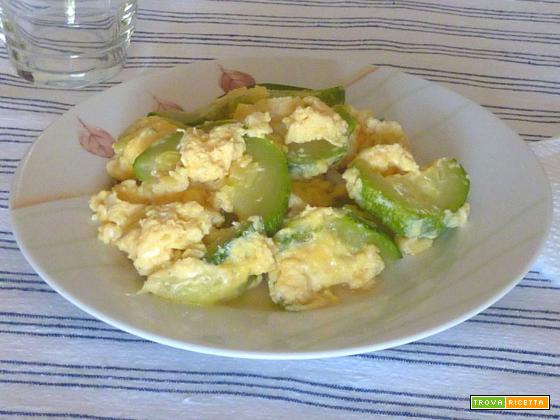 Zucchine con le uova
