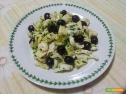 Insalata di mare e grana