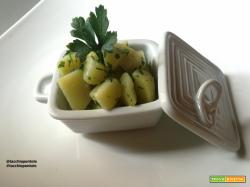 INSALATA TIEPIDA DI PATATE AL PROFUMO DI PREZZEMOLO