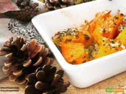 ZUCCA GRATINATA AL FORNO AROMATIZZATA ALLE ERBE – Ricetta facilissima!