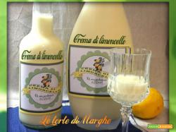 Liquore crema di limoncello fatto in casa