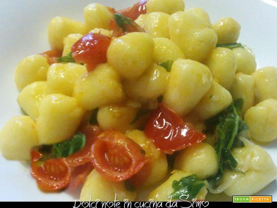 Gnocchetti pomodorini e rucola