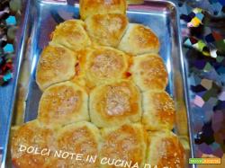 Pane alberello farcito
