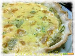 Torta rustica con verdure e scamorza