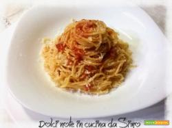 Spaghetti al sugo di pomodoro