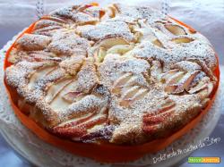 Torta di mele alla panna