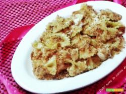 Farfalle con panfritto