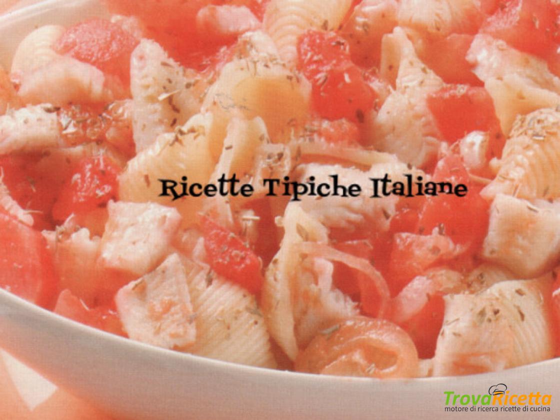 Pasta Fredda Con Pesce Persico E Pomodori Ricetta Trovaricetta Com