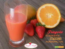 Succo di Fragola Carota Mango Arancia