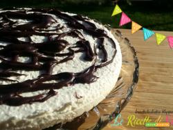 Cheesecake ciocorì al cocco senza cottura
