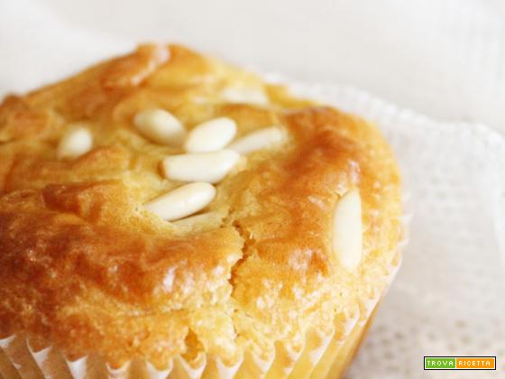 Muffin glutenfree con Mango e Pinoli (senza pesare gli ingredienti)