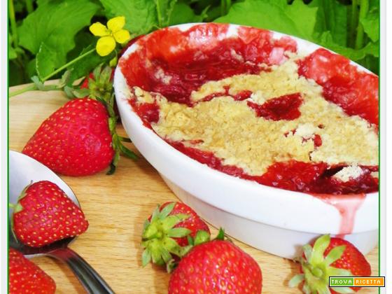CRUMBLE DI FRAGOLE