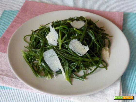 Agretti in insalata