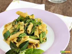 PENNE MINCIDELICE CON ZUCCHINE AL CURRY, MENTA E BASILICO