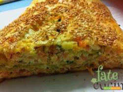 
Strudel Salato al Salmone e Zucchine