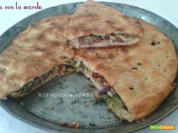Pizza con la scarola